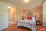 Master bedroom delivers a queen-sized, memory foam mattress -second floor-